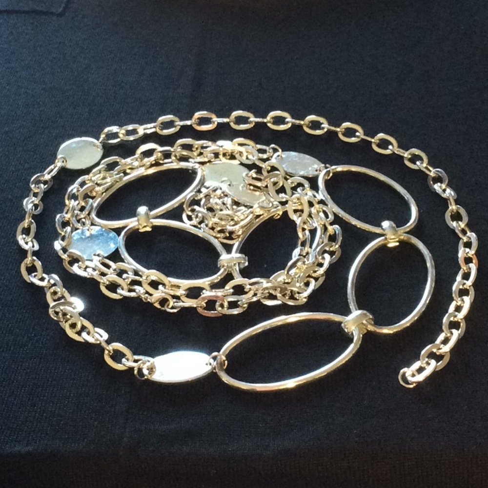 Silver Chain Belt
